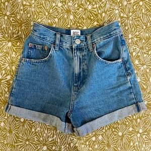 Urban Outfitters Cuffed Mom Denim Shorts
